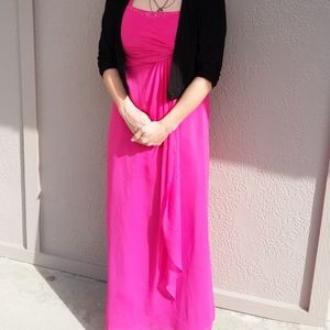 Long Pink Formal Dress